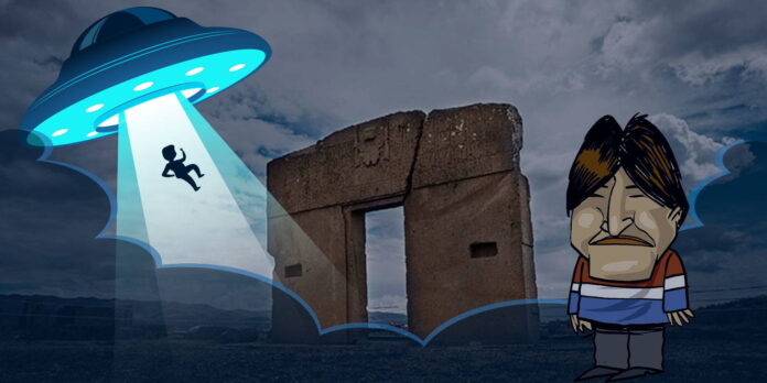 Ovnis en Tiwanaku