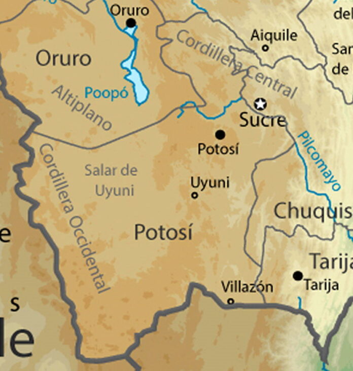 Geografía de Bolivia - Mapa físico de Bolivia en PDF - kataris 26