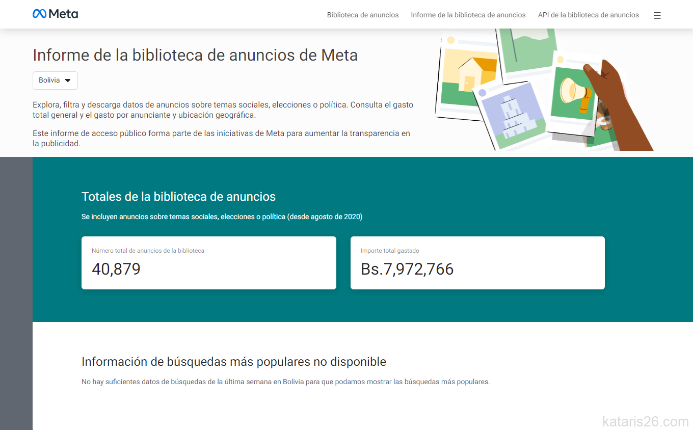 Gasto de publicidad del gobierno masista