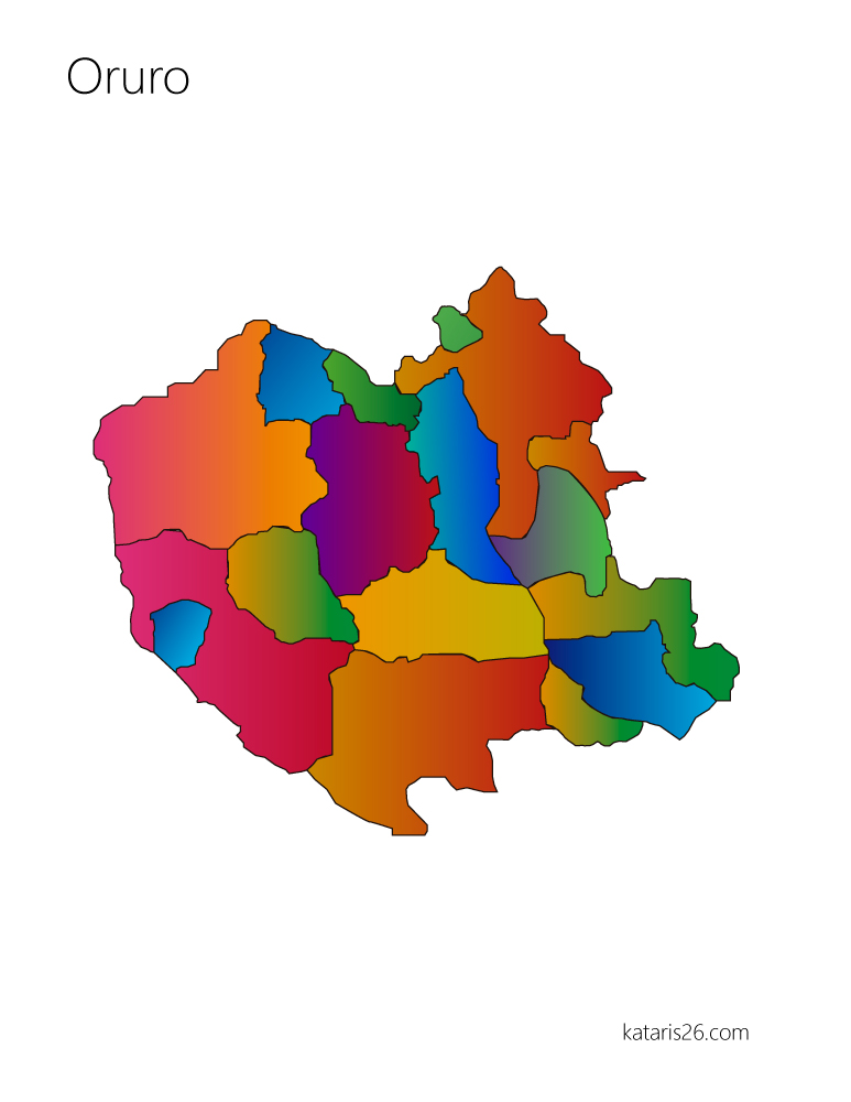 Provincias de Oruro a todo color