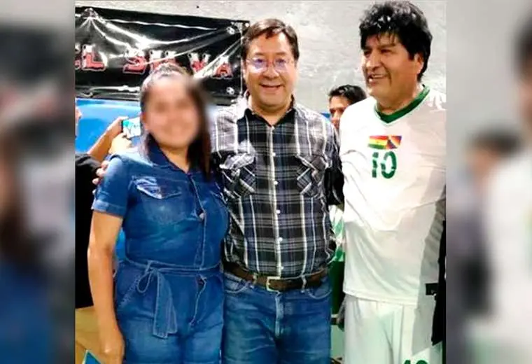 Evo y su novia