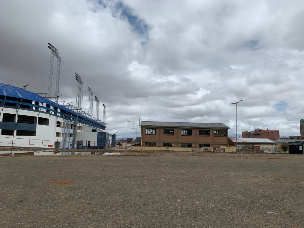 Calles de tierra Estadio de Villa Ingenio, El Alto