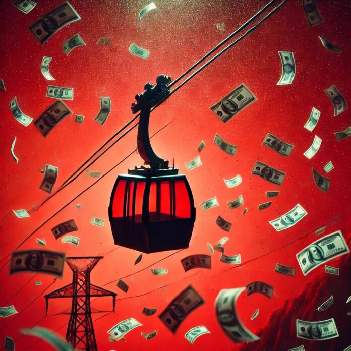 Teleférico de La Paz, dibujo